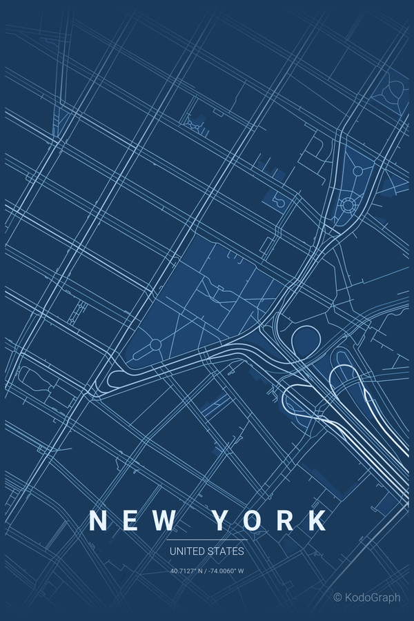 New York · blueprint